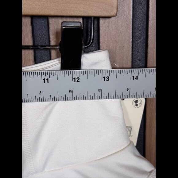 New Free People Skirt Medium Womens White Skater Lined Skort Shorts - Picture 4 of 12